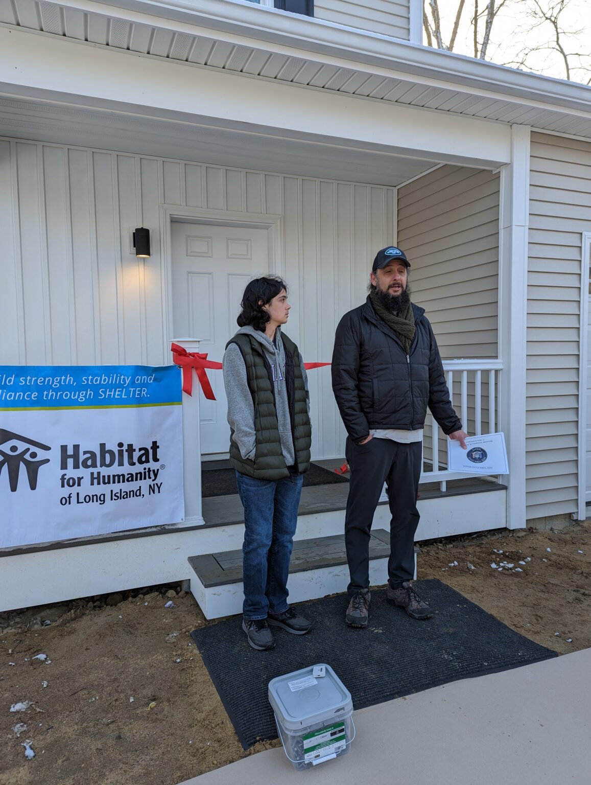 Habitat for Humanity Dedicates House to Local Vet & Son Monday - Dan's ...