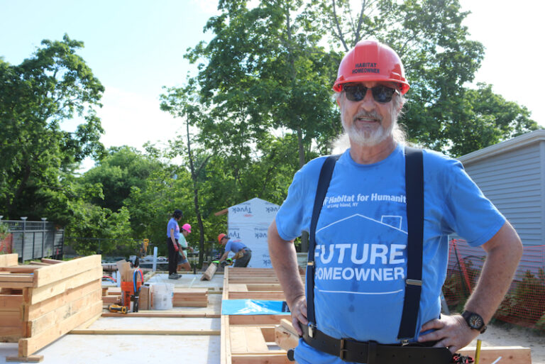 'Quite a blessing' as Habitat for Humanity puts a roof on veteran's new Riverhead home Habitat