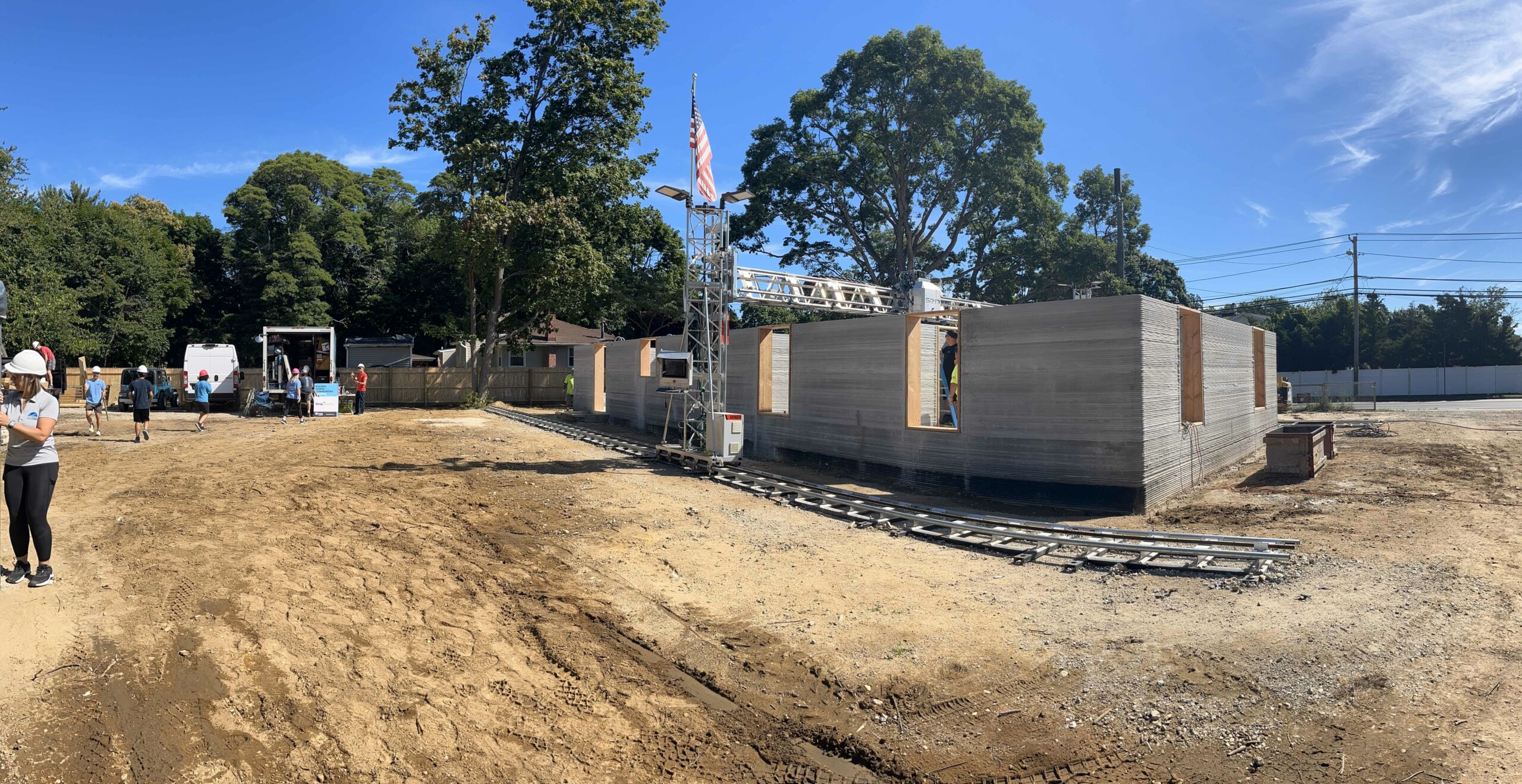 Housing Milestone on Long Island SQ4D & Habitat for Humanity Team to